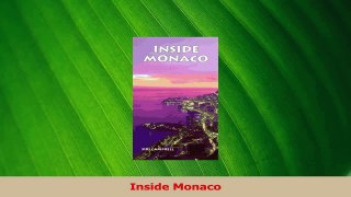Read  Inside Monaco Ebook Free