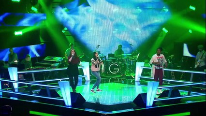 Walk - Kwabs (Samira, Benita, Christin) | The Voice Kids 2015 | Battle Shows | SAT.1