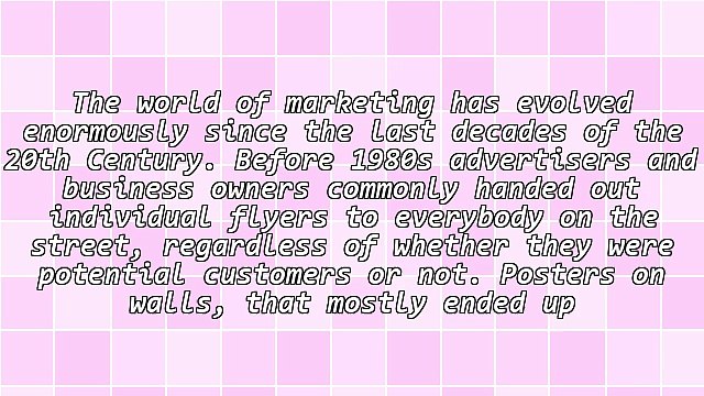 Promotional Products: Tools to Marketing