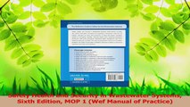 Read  Safety Health and Security in Wastewater Systems Sixth Edition MOP 1 Wef Manual of Ebook Free