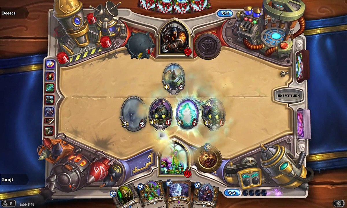 Hearthstone gameplay 1