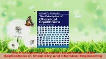 Read  The Principles of Chemical Equilibrium With Applications in Chemistry and Chemical PDF Free