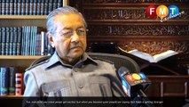 Dr M: Najib just trying to make himself feel better