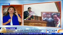 “Estamos viendo los últimos actos desesperados de un régimen en fase terminal”: María Corina Machado a NTN24