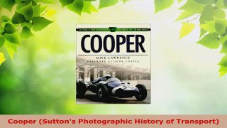 PDF Download  Cooper Suttons Photographic History of Transport PDF Online