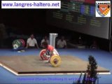 Chpt Europe -85 kg : arraché