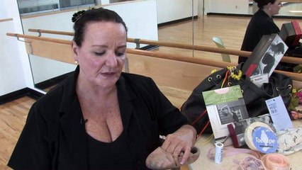 How I clean my canvas shoes (ballet)