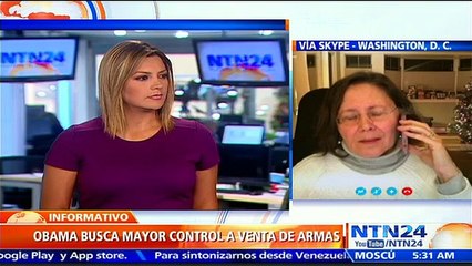 Activista estadounidense reconoce en NTN24 que la constitución “tiene que ser ajustada” para controlar venta de armas en