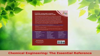 Download  Chemical Engineering The Essential Reference PDF Online