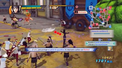 One Piece Pirate Warriors 3 : PUÑO DEL AMOR - LA HERMOSA ROBIN Y SUS PECHOTES MAGICOS ! #13