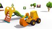 Kids 3d Construction Cartoons: SURPRISE EGG Unboxing! CEMENT MIXER Hide & Seek with Excav