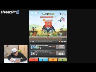 중독성 쩌는 모바일게임! Tap Titans 적을무찌르자![양띵TV미소]MobileGame[탭타이탄스]
