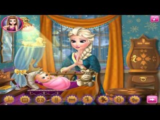 엘사의 아기가 배가고프다고하네요! 밥을주세요오옹 어서![양띵TV미소]Flash Game[플래시게임]