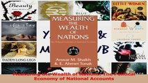 PDF Download  Measuring the Wealth of Nations The Political Economy of National Accounts Read Full Ebook