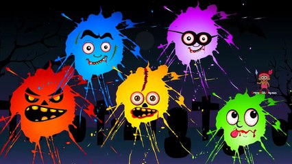 Halloween Finger Family | Halloween Cartoons Singing Children Nursery Rhymes