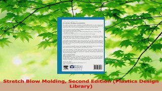 PDF Download  Stretch Blow Molding Second Edition Plastics Design Library PDF Online