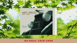 Read  Art Deco 19101939 PDF Free