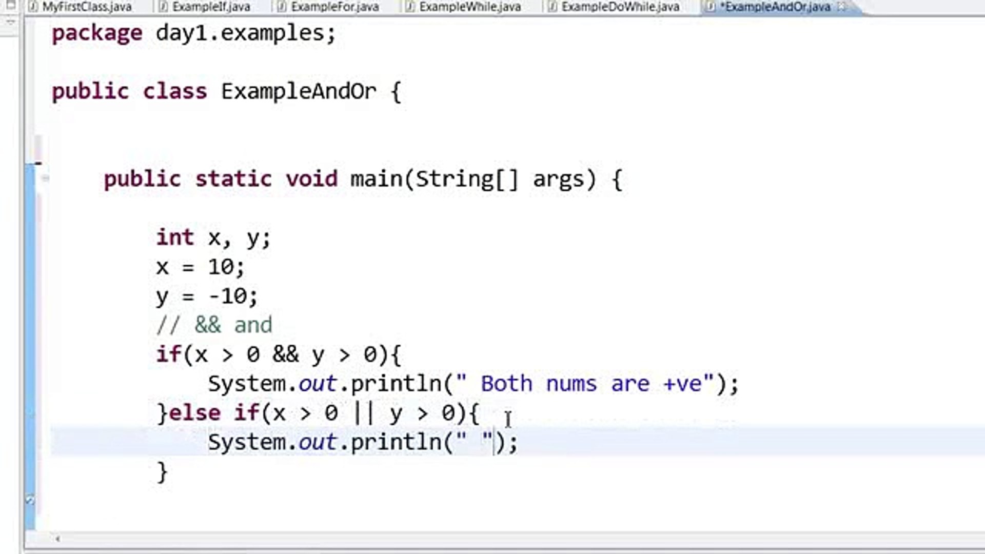 Java Programming - Step By Step Tutorial Clip10