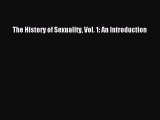 The History of Sexuality Vol. 1: An Introduction [PDF Download] Online