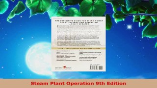 Download  Steam Plant Operation 9th Edition Ebook Online