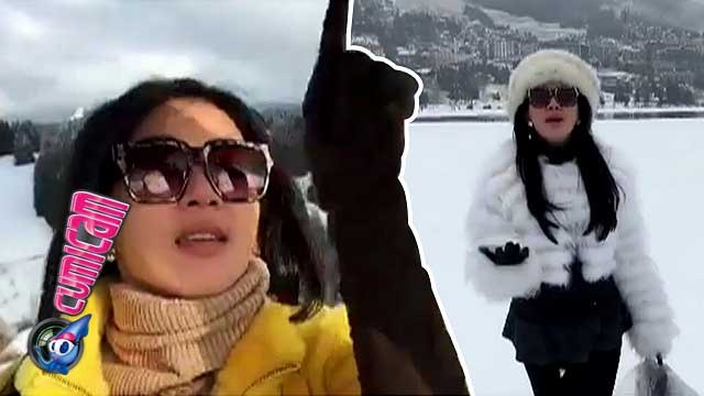 Wow..!! Liburan Syahrini Main di Atas Awan - Cumicam 05 Januari 2016