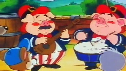 OS TRÊS PORQUINHOS E O LOBO MAU The three little pigs Los 3 Cerditos