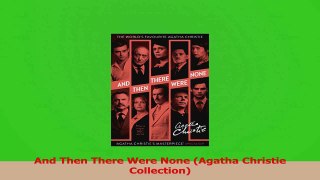Read  And Then There Were None Agatha Christie Collection PDF Free