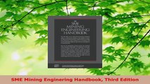 Download  SME Mining Enginering Handbook Third Edition PDF Free