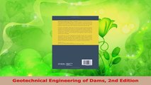 Read  Geotechnical Engineering of Dams 2nd Edition Ebook Free