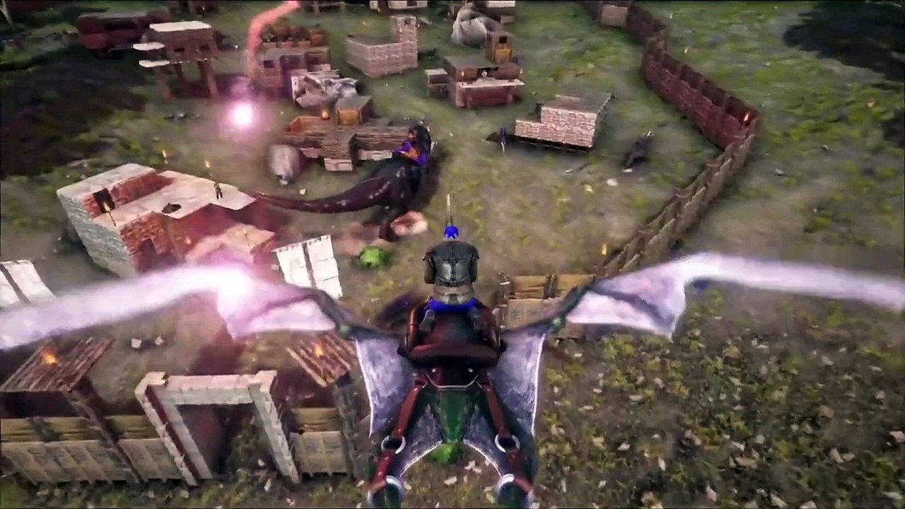 Ark Survival Evolved Gameplay Trailer Dinosaur Games Gamescom 2015 (Xbox One:PS4:PC)