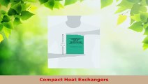 PDF Download  Compact Heat Exchangers PDF Online