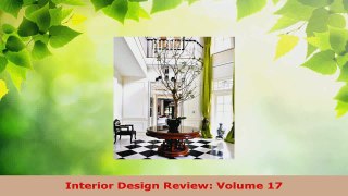 Read  Interior Design Review Volume 17 Ebook Free
