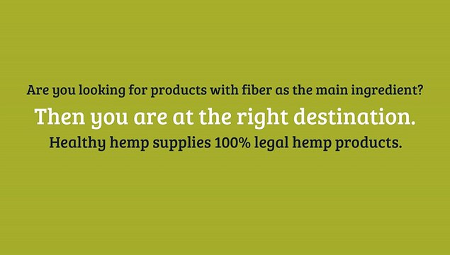 Healthy Hemp Products Online : Riding High On The Nutritional Value