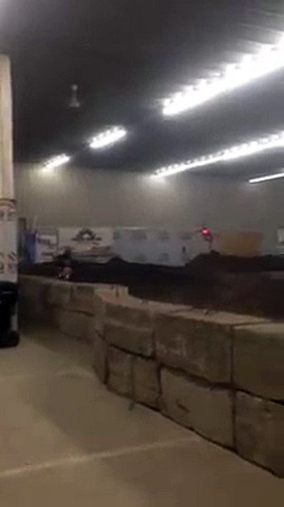 Karl Normand Au Centre de Motocross intérieur de Montmagny