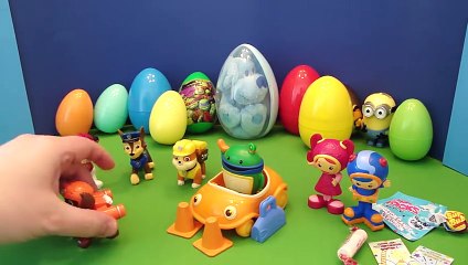 TEAM UMIZOOMI Nickelodeon Team Umizoomi 20 Surprise Eggs Paw Patrol Surprise Egg Videos