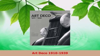 Read  Art Deco 19101939 EBooks Online