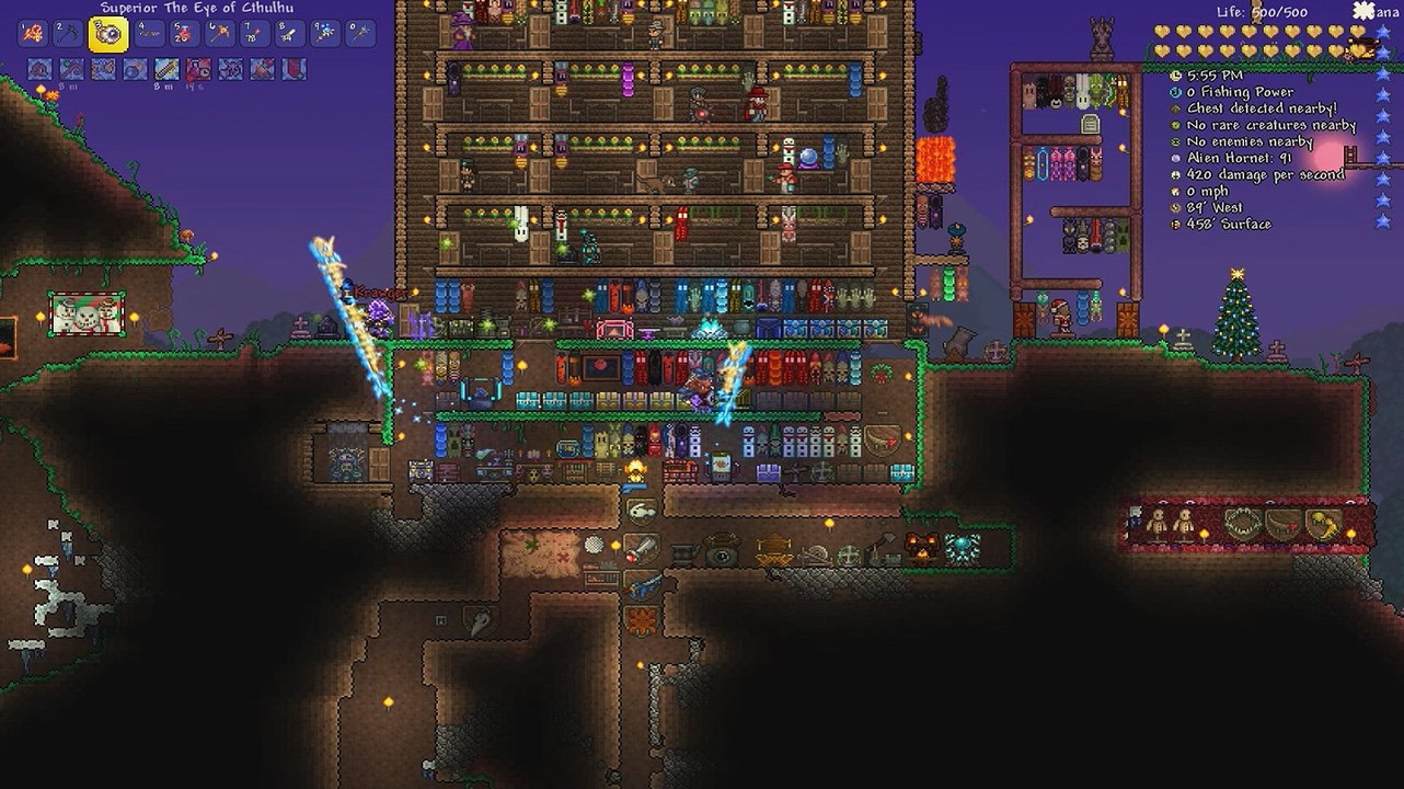 {Terraria} Expert Moon Lord 1st Try - 'PTHD' - Cribs