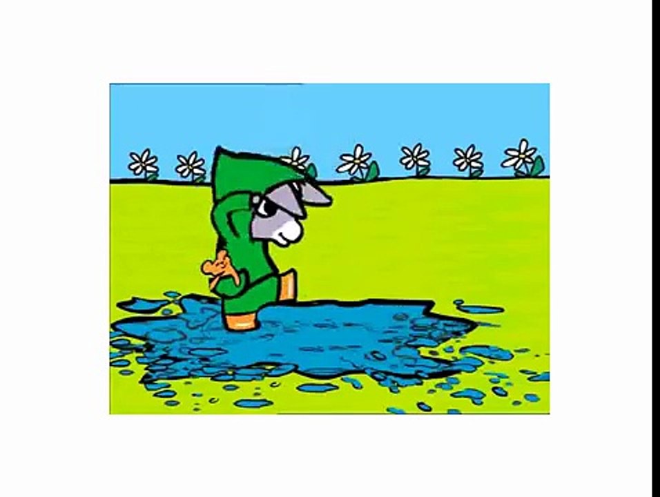 Dessin animé de L'âne TROTRO et son poisson, Fish !