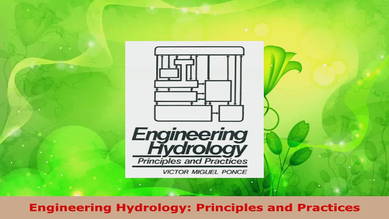 Download  Engineering Hydrology Principles and Practices EBooks Online