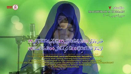 Maghfirah M Hussein Surah 'Abasa (Official Video) HD Subtittle