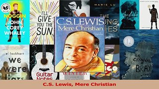 PDF Download  CS Lewis Mere Christian Read Online