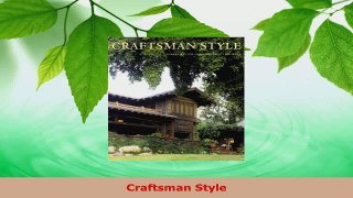 Read  Craftsman Style Ebook Free