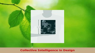 Read  Collective Intelligence in Design Ebook Free