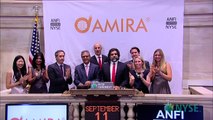 Amira Nature Foods Visits the NYSE ANFI