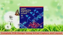 Read  Complete PCB Design Using OrCad Capture and Layout Ebook Online