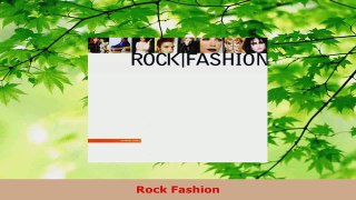 Read  Rock Fashion EBooks Online
