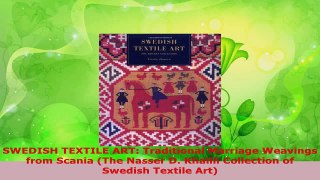 PDF Download  SWEDISH TEXTILE ART Traditional Marriage Weavings from Scania The Nasser D Khalili Read Online