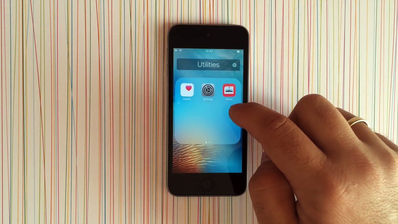 Comment faire disparaître des applis iPhone en quelques secondes sur iOS 9