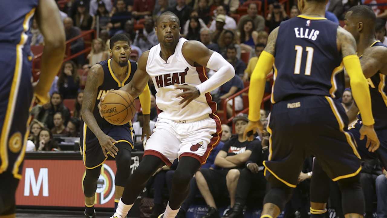For Three: Dwyane Wade Hits Clutch Shot