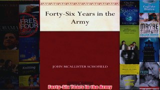 FortySix Years in the Army